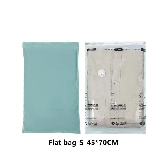 No Pump Vacuum Storage Bag for Clothes &amp; Blankets