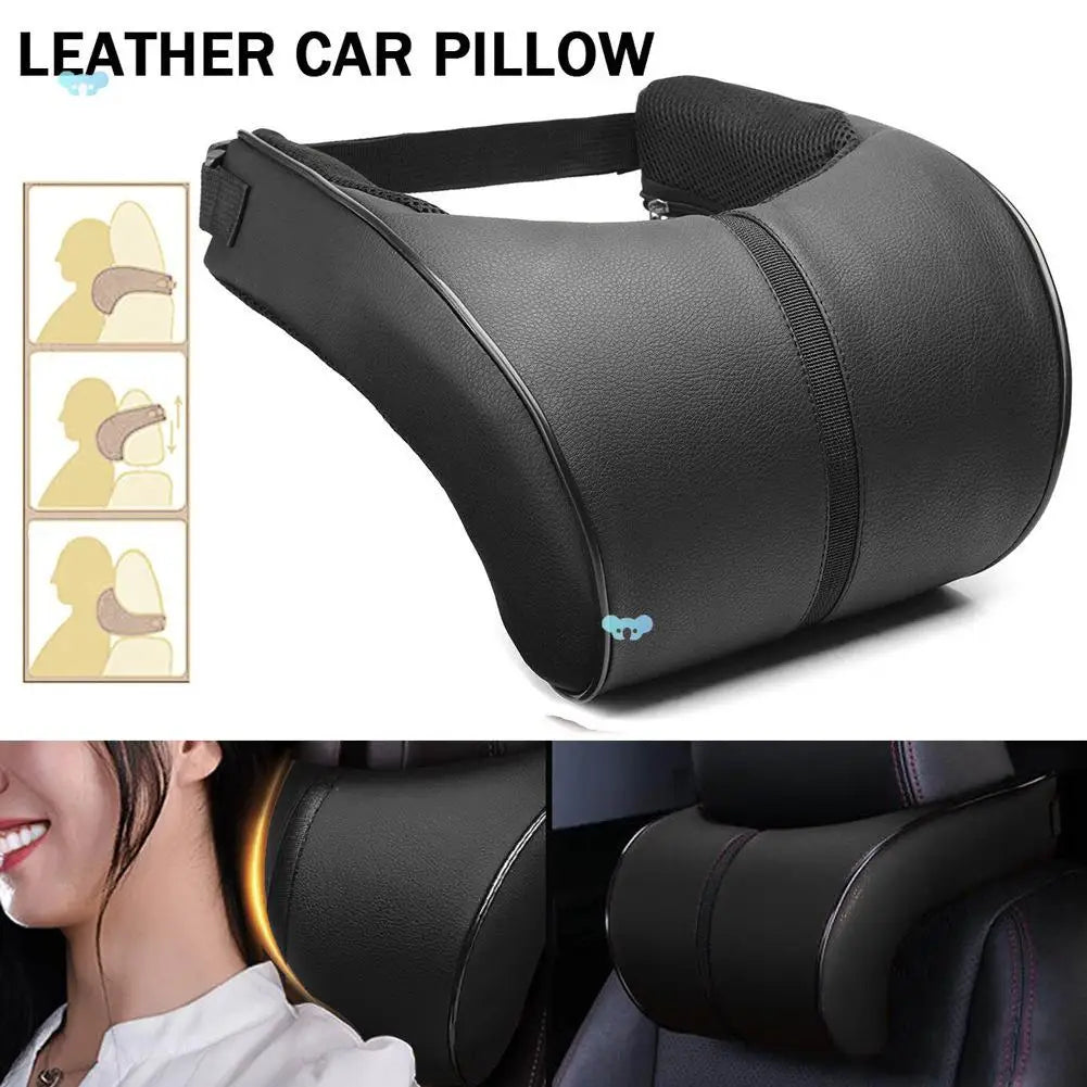 Adjustable Memory Foam Car Neck Headrest Pillow