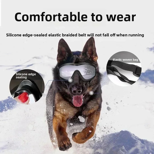 Adjustable Anti-UV Dog Goggles Windproof Pet Sunglasses