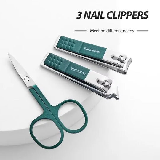 6-Piece Stainless Steel Nail Care Manicure Set