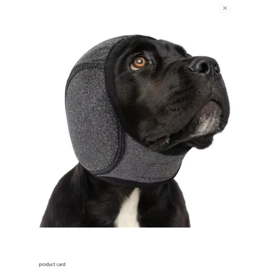 Adjustable Dog Ear Noise Protection Wrap for Grooming