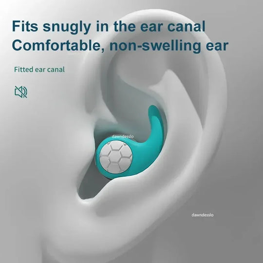 Silicone Noise Filtering Earplugs for Sleep &amp; Swimming