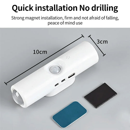 Rechargeable RGB Motion Sensor Magnetic Wall Light