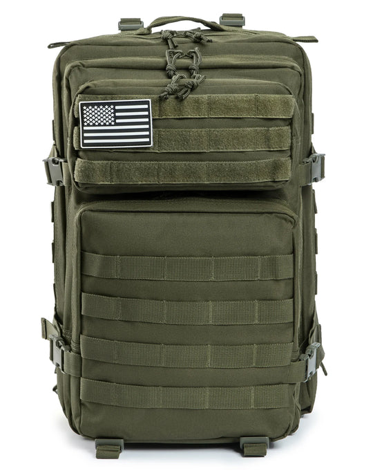 45L Tactical Backpack with Multi-Compartment Storage