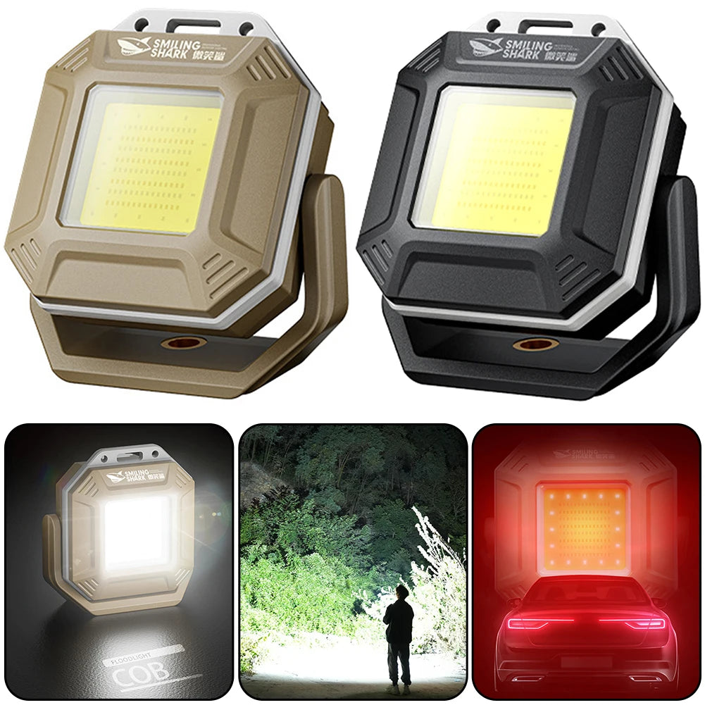 Rechargeable COB LED Work Light with Magnetic Base