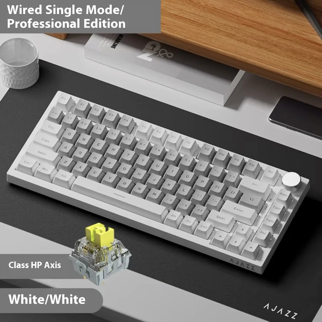 AJAZZ AK820 Wired 75% Hot-Swappable Mechanical Keyboard