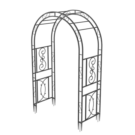 Heavy Duty Metal Garden Arbor for Climbing Plants