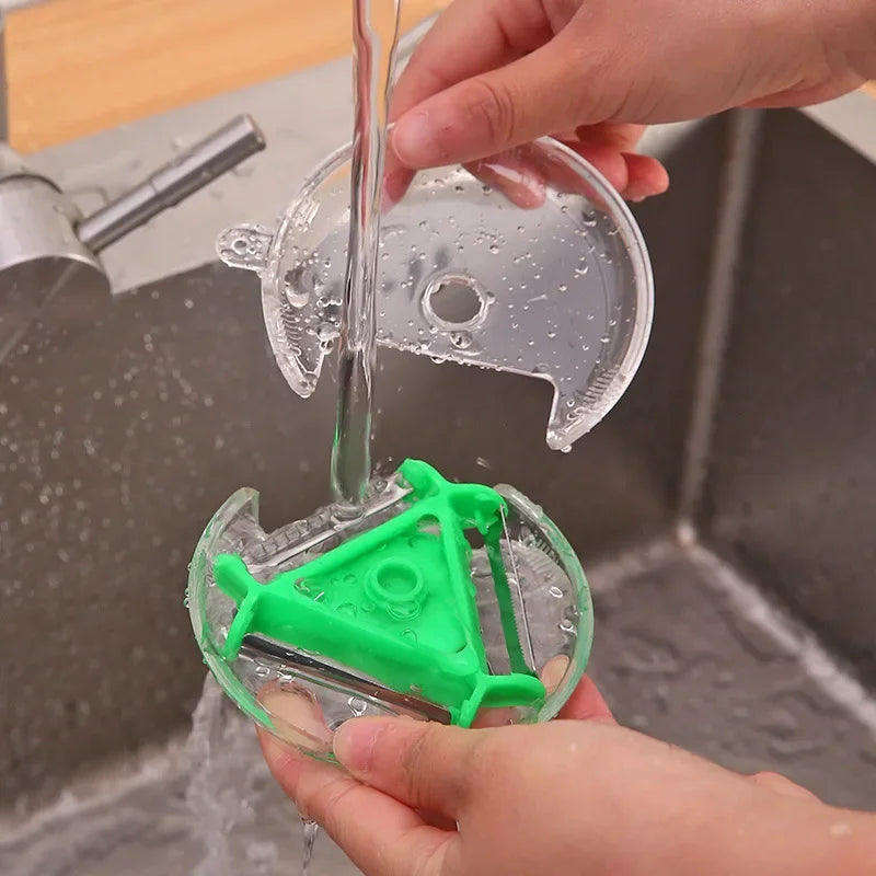 3-in-1 Rotary Vegetable Peeler &amp; Julienne Slicer