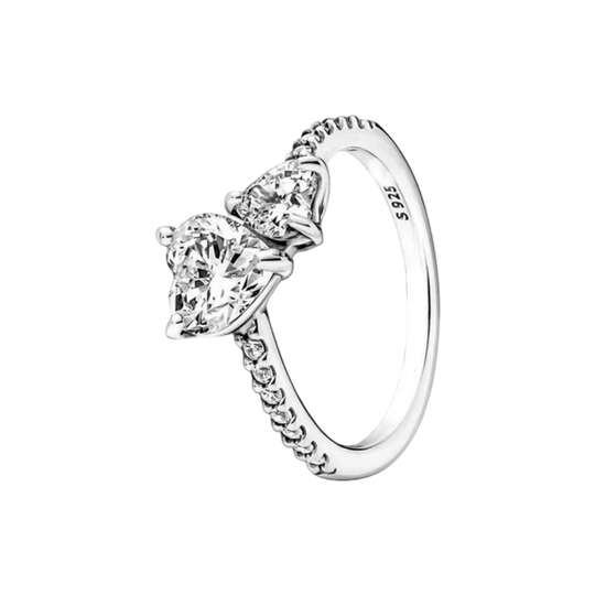 925 Sterling Silver Zircon Fashion Ring