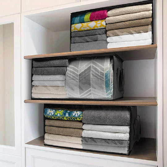 Large Foldable Clothes Storage Bag with Clear Window