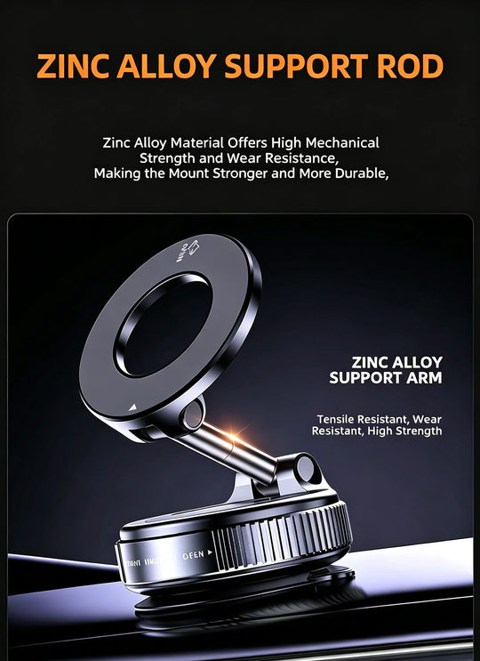 Magnetic Folding Car Phone Mount