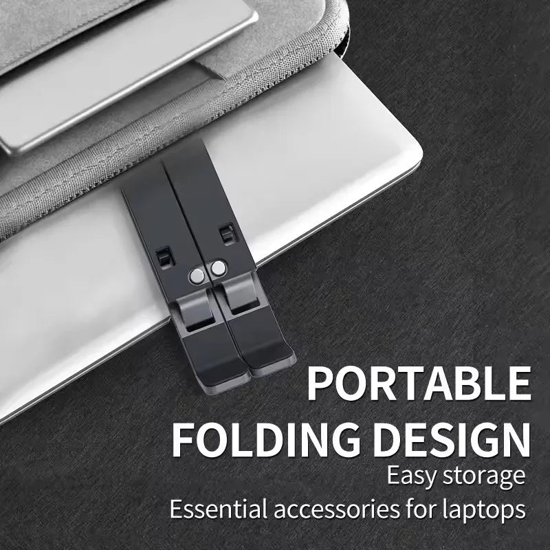 Adjustable Foldable Laptop Stand for Laptops &amp; Tablets