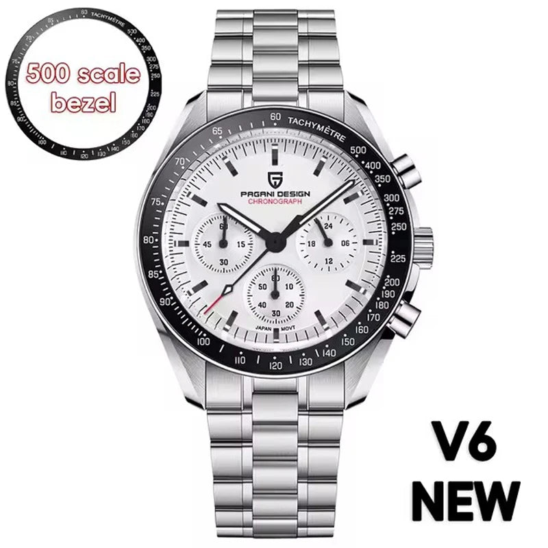 PAGANI DESIGN PD-1701 VK63 Quartz Chronograph Watch