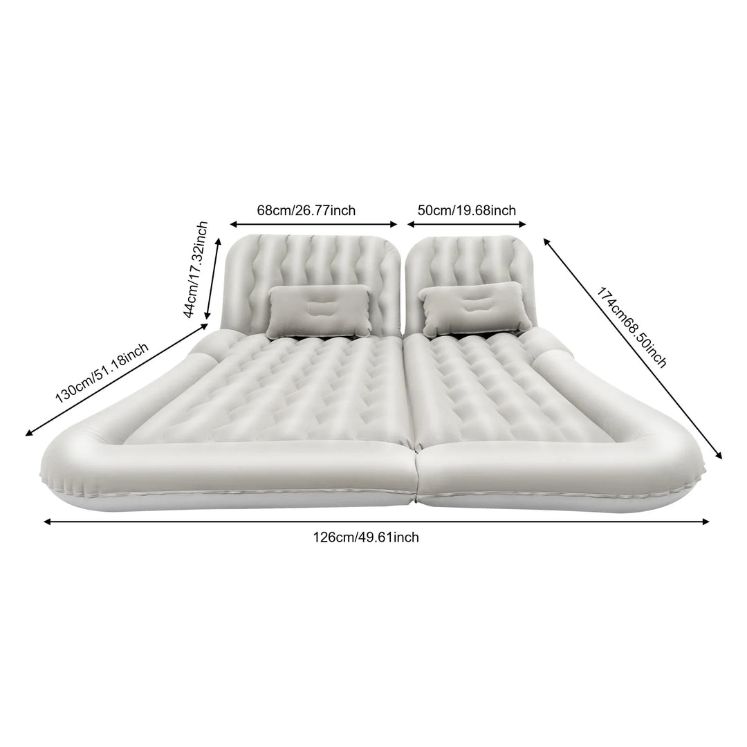 Universal Foldable Car Inflatable Air Mattress with Pump