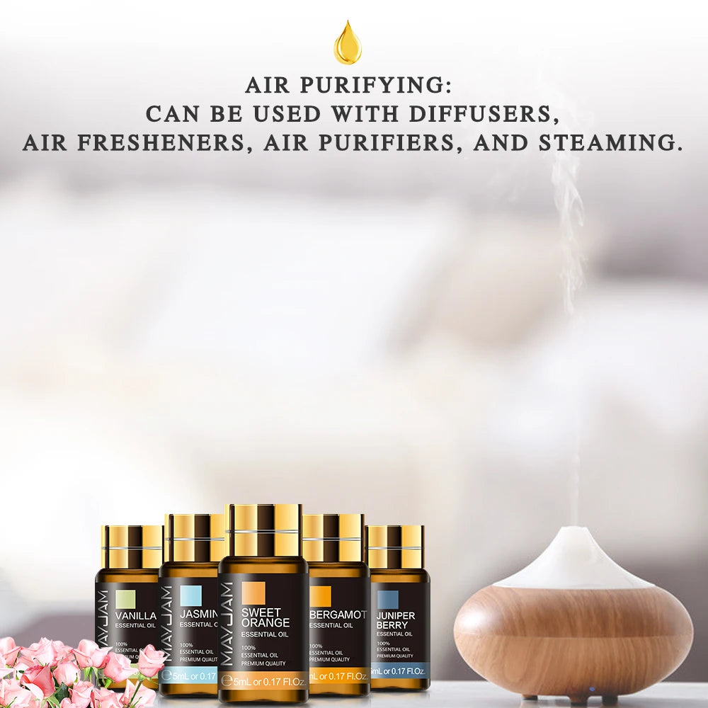MAYJAM 28-Piece Pure Essential Oil Gift Set