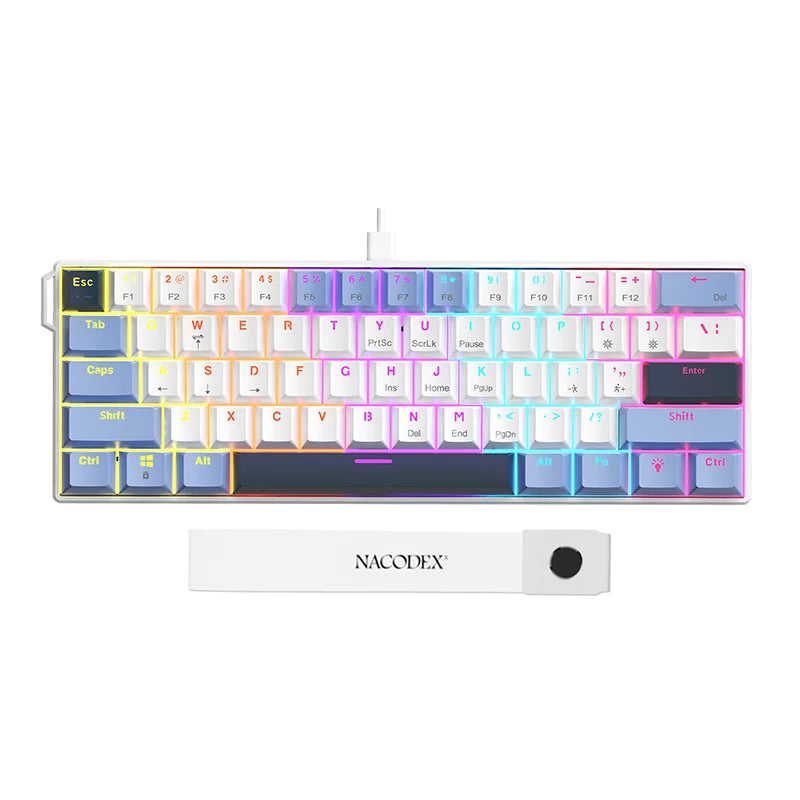 AJAZZ NK61 61-Key Wired RGB Mechanical Keyboard