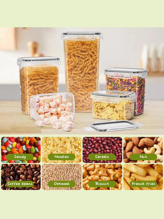 24-Piece Dry Food Storage Container Set