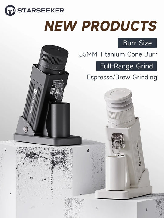 STARSEEKER E55Pro Electric Coffee Burr Grinder