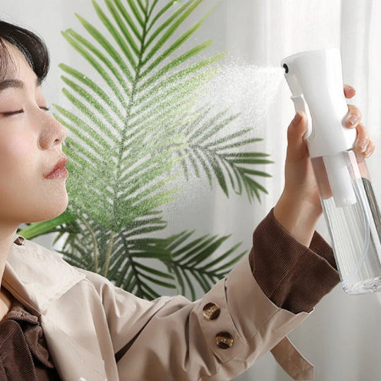 Continuous Fine Mist Spray Bottle for Hair &amp; Makeup