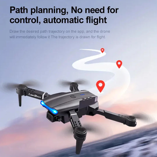 Foldable Dual Camera FPV Drone with Optical Flow Hover