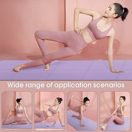 Foldable EVA Yoga Mat for Yoga, Pilates &amp; Floor Exercise