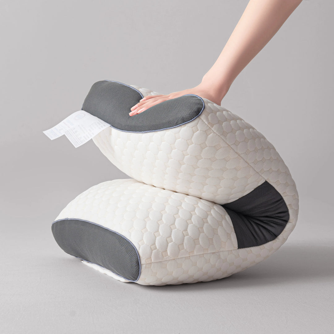 2-Pack Ergonomic Contour Neck Support Pillows
