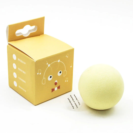 Interactive Plush Cat Toy Ball with Animal Sounds &amp; Catnip Pocket