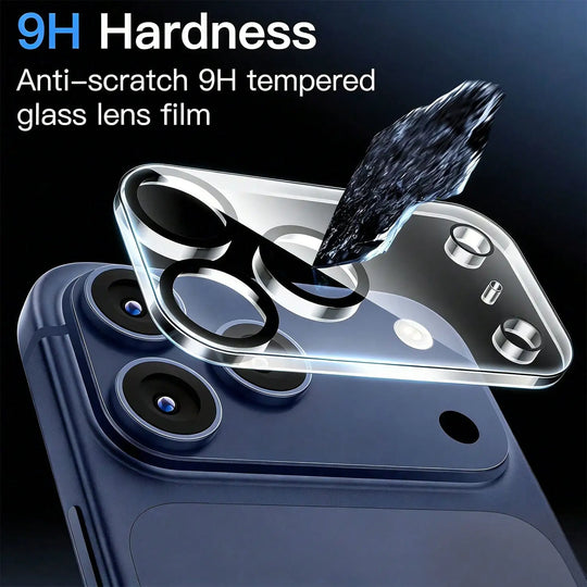 9H Tempered Glass Camera Lens Protector for iPhone