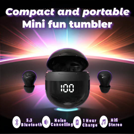 Bluetooth 5.3 Mini Wireless Earbuds with Charging Case