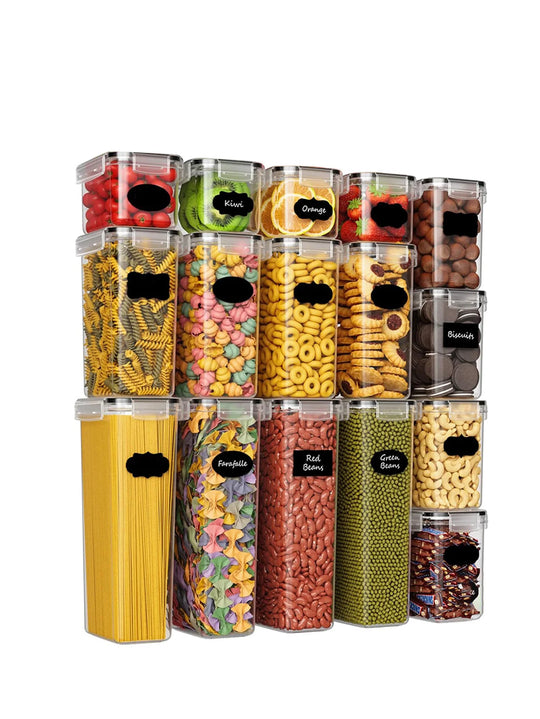 14-Piece Dry Food Storage Container Set