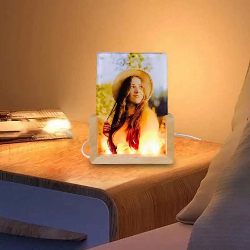 Personalized Sublimation LED Acrylic Night Light