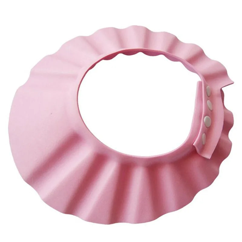 Adjustable Baby Shower Shampoo Hat for Toddlers &amp; Kids