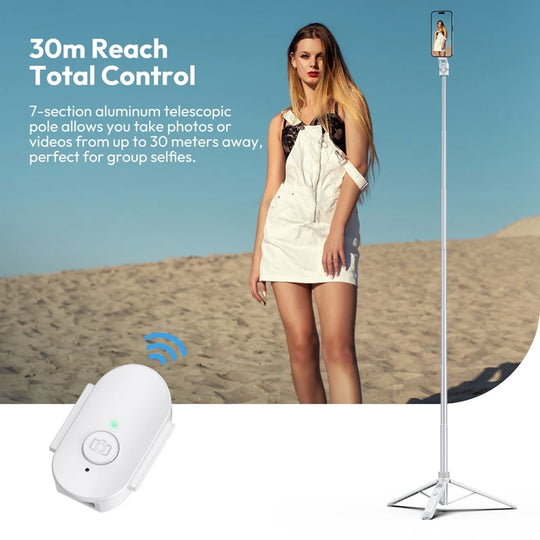 Ulanzi TT88 Magnetic Phone Tripod Selfie Stick 1.44M