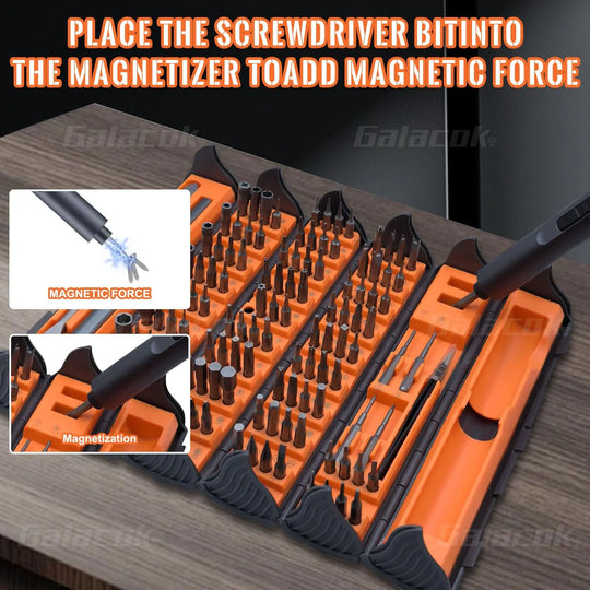 138-in-1 Electric Precision Screwdriver Repair Kit