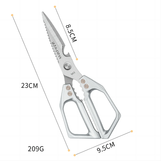 Multi-Function Stainless Steel Kitchen Scissors