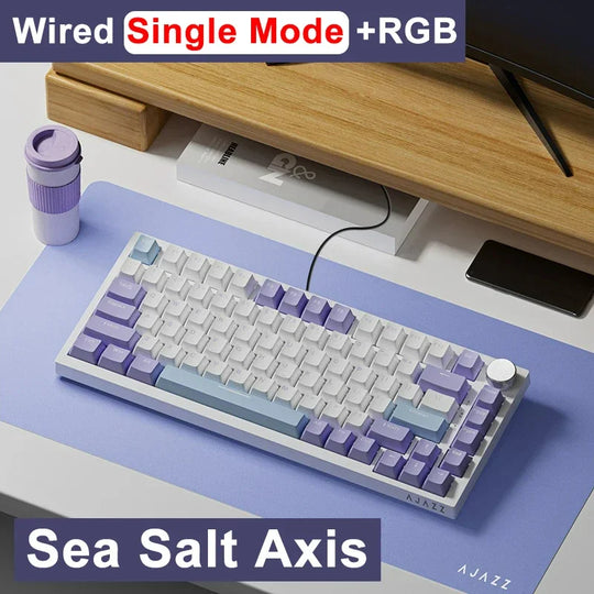 AJAZZ AK820 Wired 75% Hot-Swappable Mechanical Keyboard