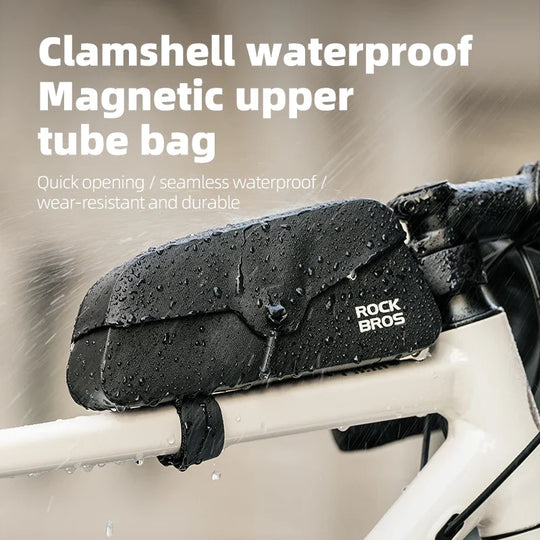 ROCKBROS Waterproof Magnetic Bike Top Tube Bag