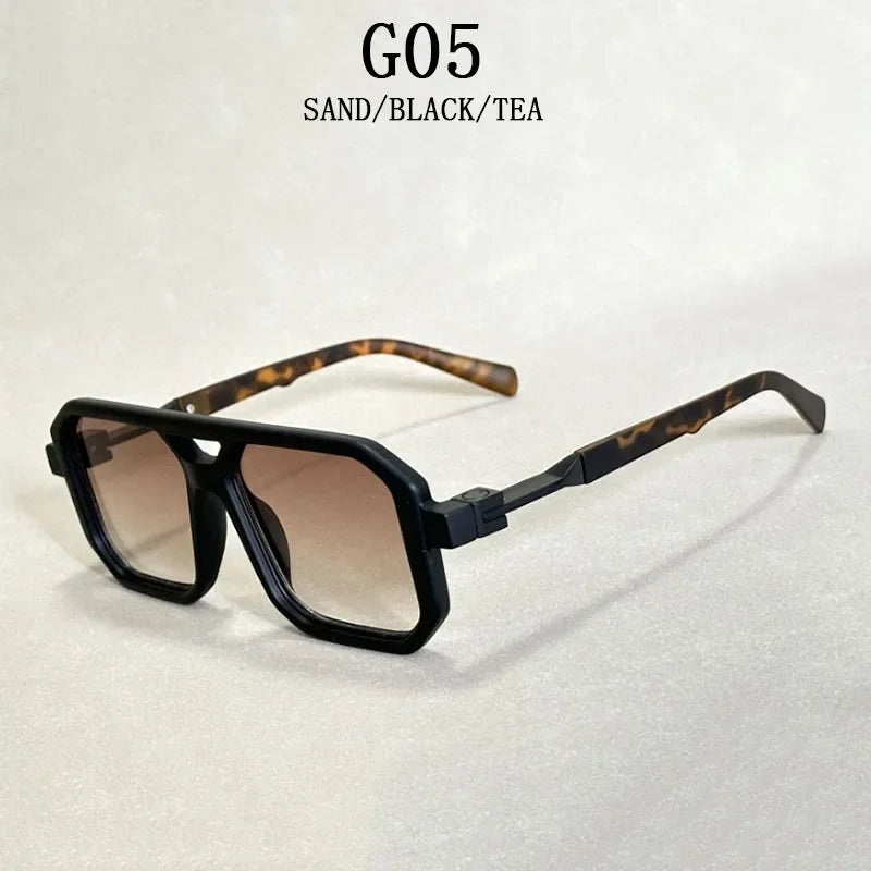 Vintage Square UV400 Fashion Sunglasses