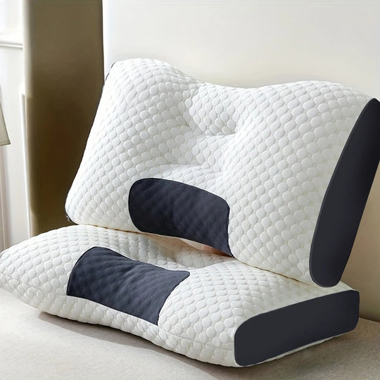 2-Pack Ergonomic Contour Neck Support Pillows