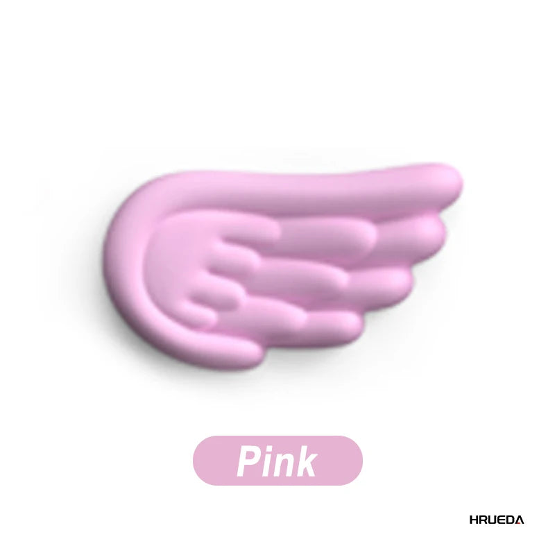 Angel Wing Memory Foam Keyboard &amp; Mouse Wrist Rest Set