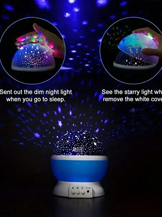Star &amp; Moon Projection Lamp for Room Decor