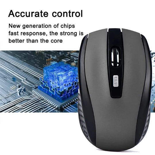 2.4G Wireless Optical Mouse with USB Receiver