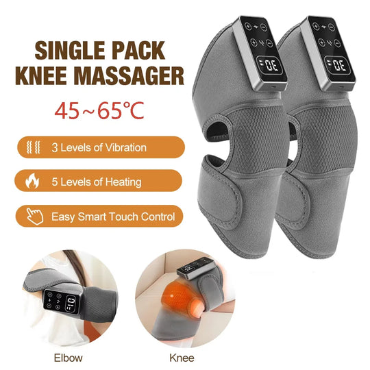 3-in-1 Heated Knee Massager with Vibration