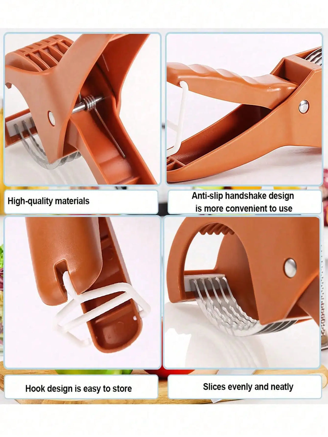 Stainless Steel Manual Vegetable &amp; Fruit Slicer