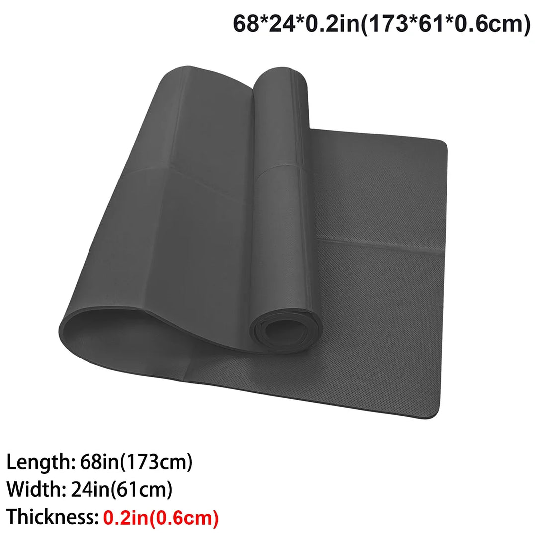 Foldable EVA Yoga Mat for Yoga, Pilates &amp; Floor Exercise