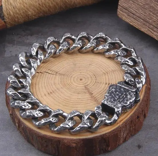 Men’s Stainless Steel Cuban Link Bracelet