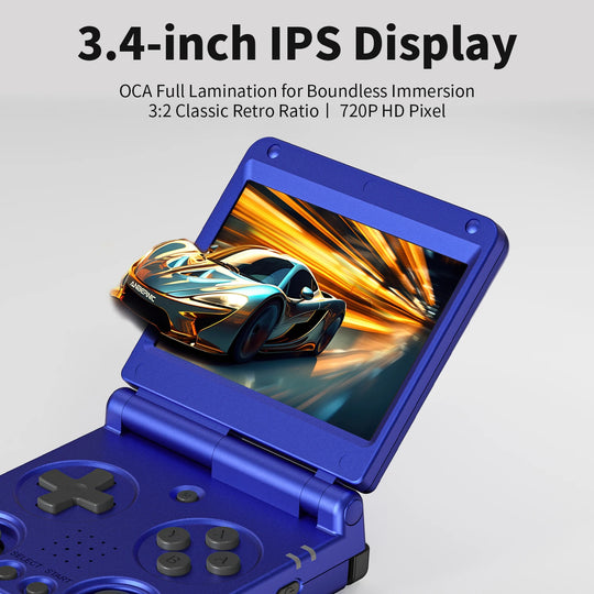 Anbernic RG34XXSP Retro Handheld Game Console 64GB