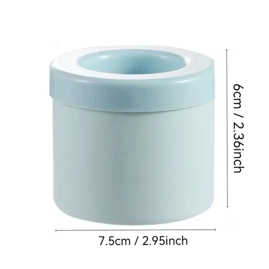 Silicone Ice Cube Mold with Easy-Pour Bucket