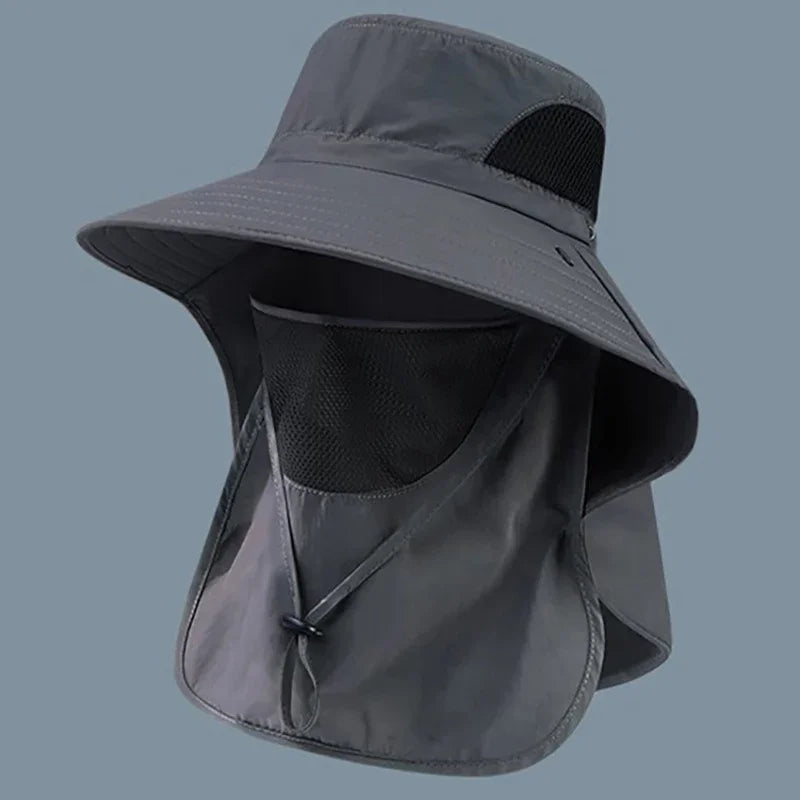 UV Protection Sun Hat with Removable Face &amp; Neck Flap