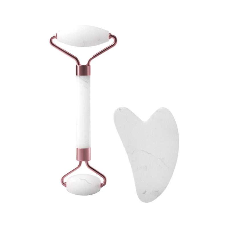 Facial Massage Roller &amp; Scraping Board Set